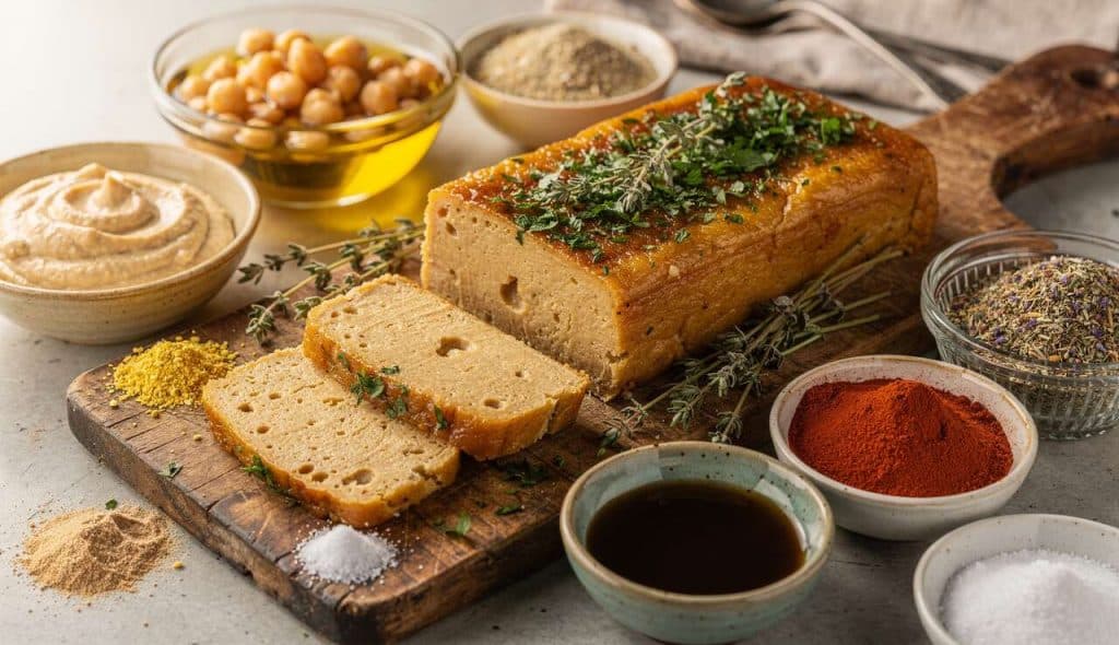 Terrine végétale de pois chiches : recette simple et savoureuse