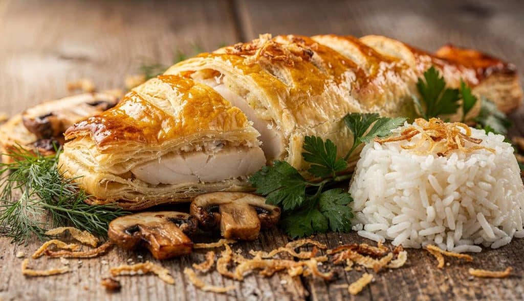 Poisson en croûte façon Koulibiac : recette savoureuse et facile