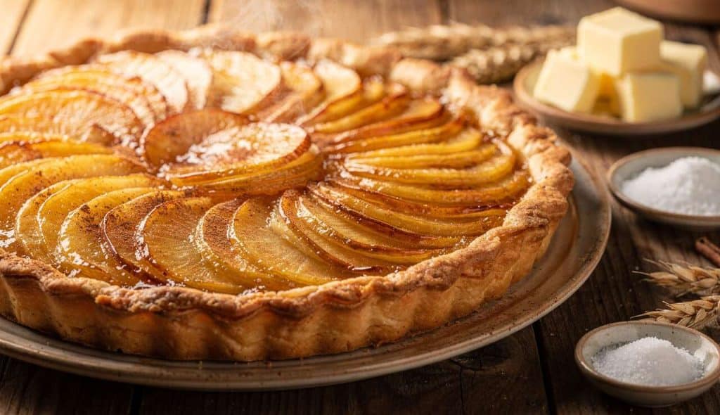 Recette traditionnelle de tarte aux pommes