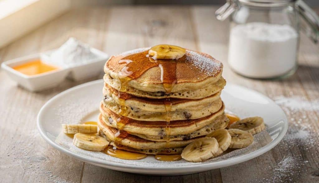 Pancakes légers à la banane : recette facile et rapide