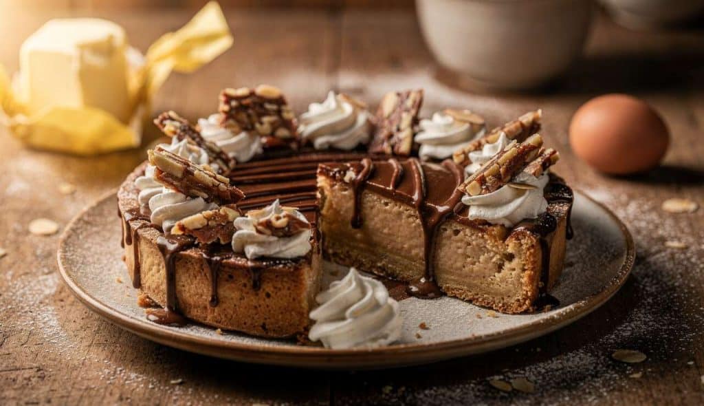 Tarte au Praliné et Chocolat Dulcey : recette Gourmande