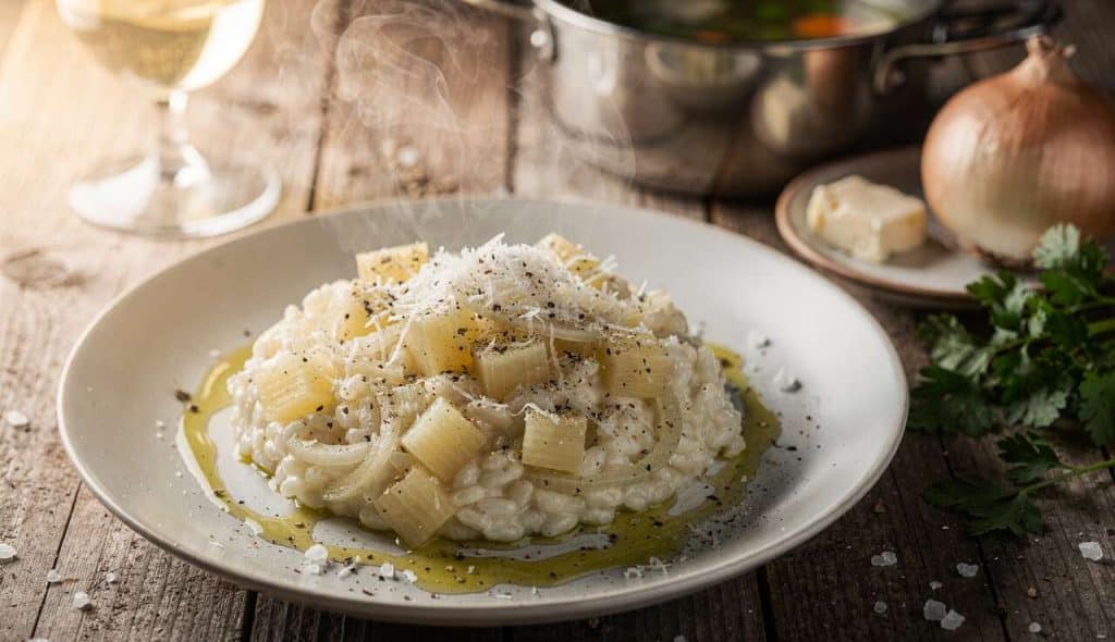 Recette : risotto Savoureux aux Navets