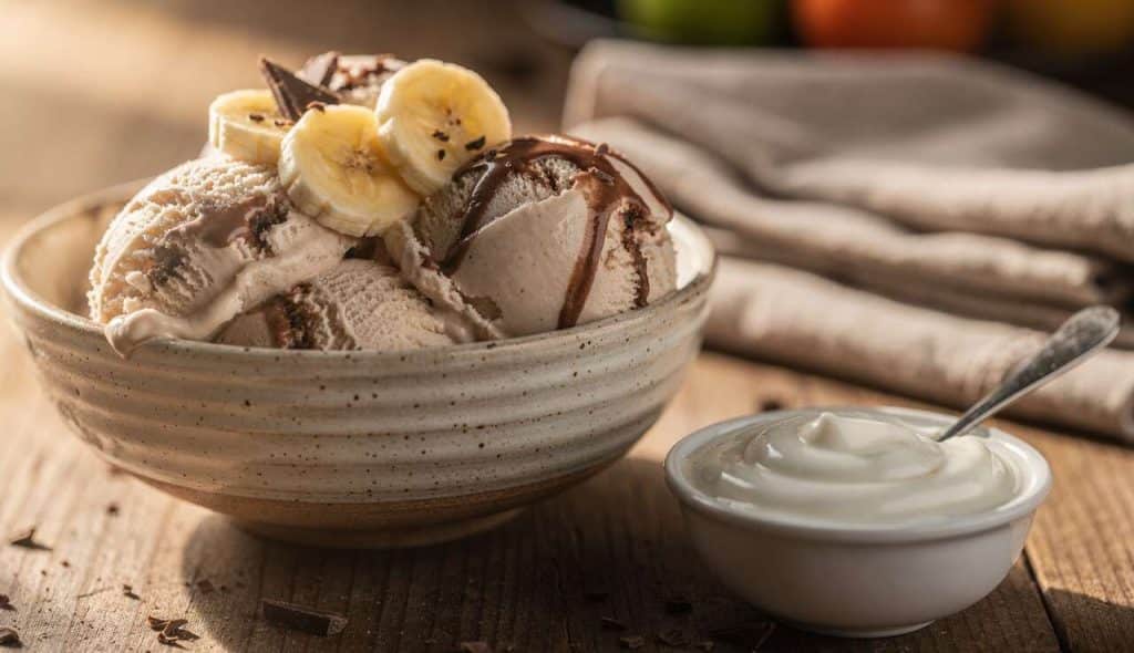 Recette de glace banane Nutella maison