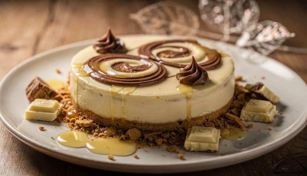 Recette tarte Kinder, ganache chocolat blanc et Nutella