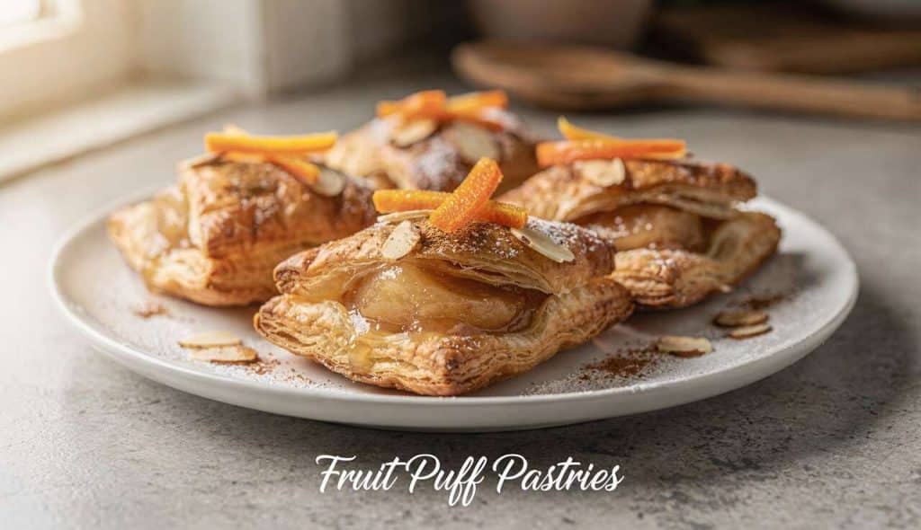 Feuilletés aux Fruits : recette Facile et Délicieuse