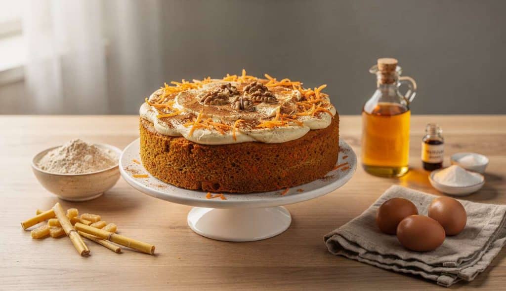 Recette du Carrot Cake Léger et Savoureux