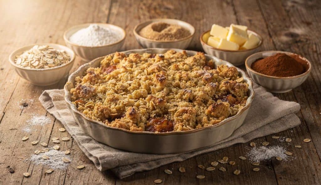 Petit-déjeuner crumble maison : la recette délicieuse