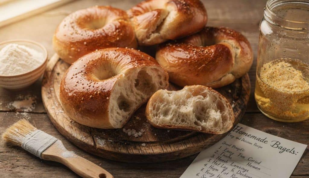 Bagels maison faciles : une recette simple et savoureuse