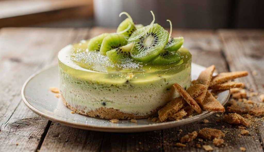 Entremets au kiwi : recette raffinée et facile