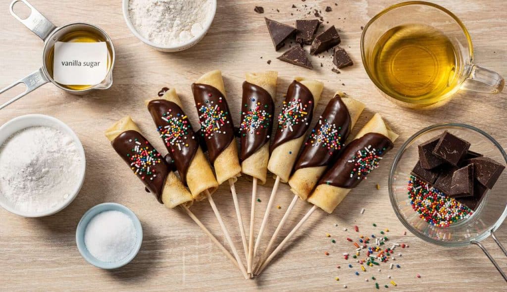 Sucettes de crêpes : recettes et astuces