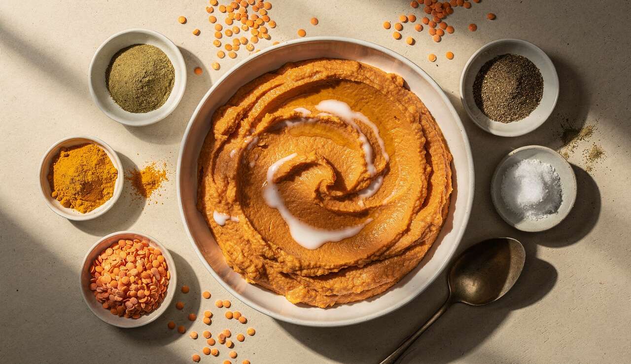 Recette de Tartinade de Lentilles Corail : facile et Savoureuse
