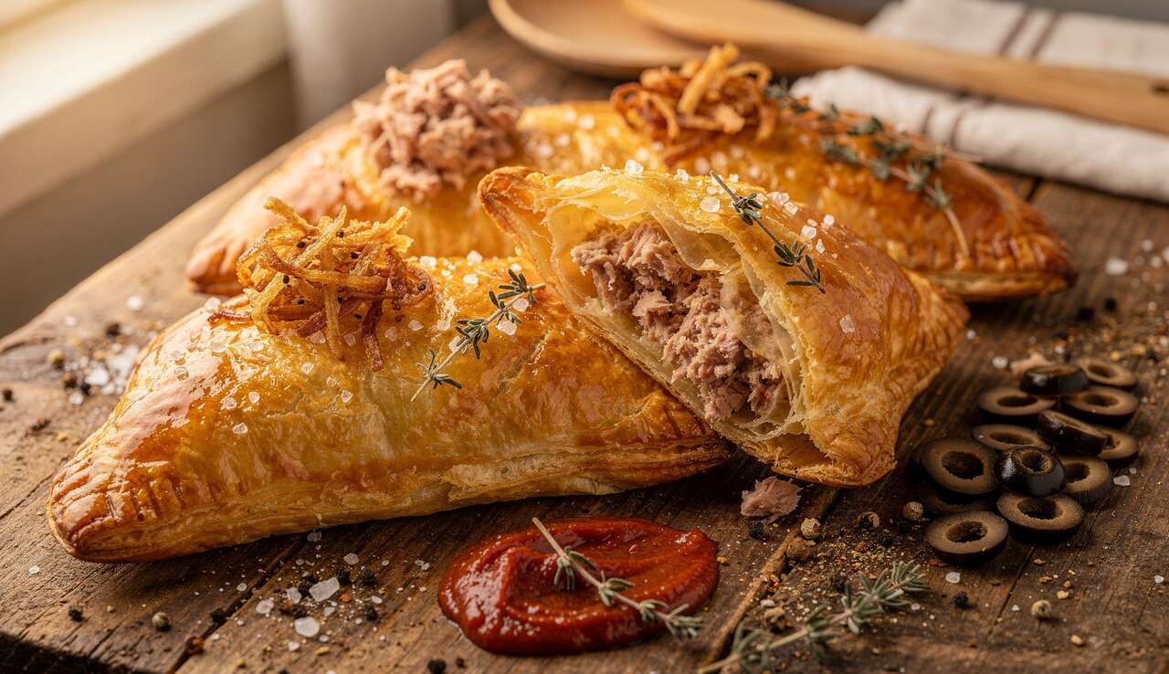 Recette de chaussons au thon savoureux