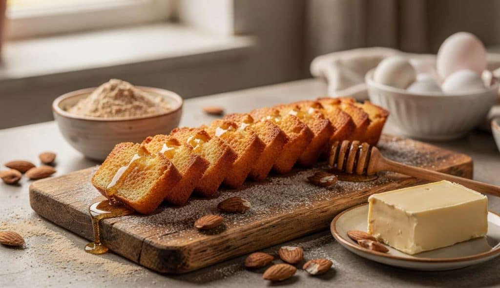 Financiers légers au miel : recette facile et délicieuse
