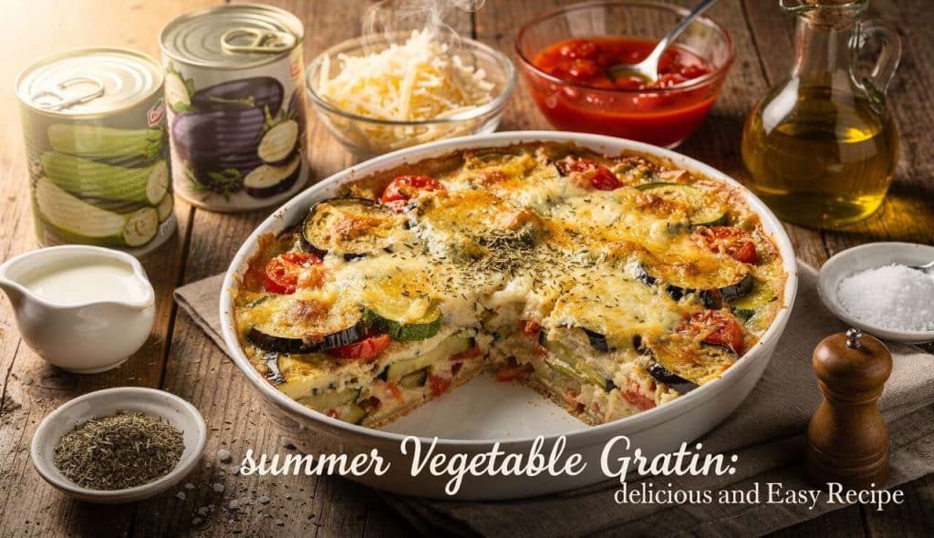 Gratin de Légumes d'Été : recette Gourmande et Facile