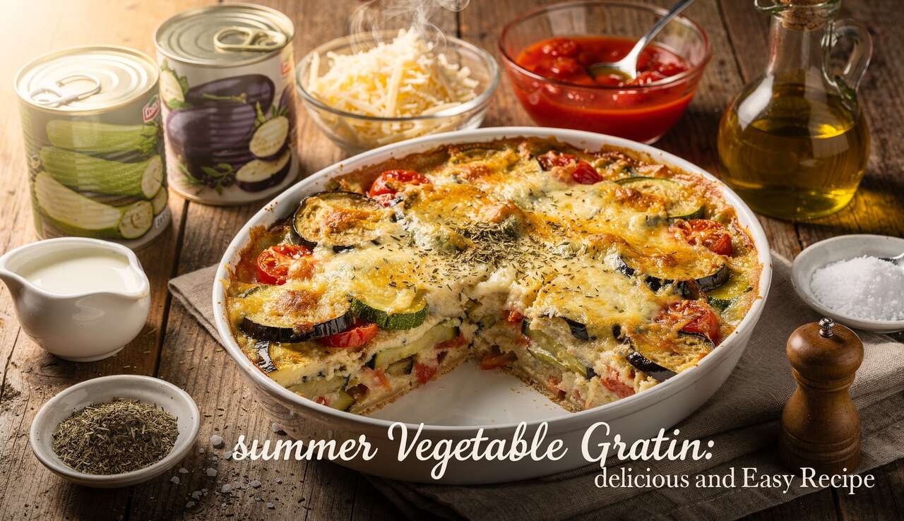 Gratin de Légumes d'Été : recette Gourmande et Facile