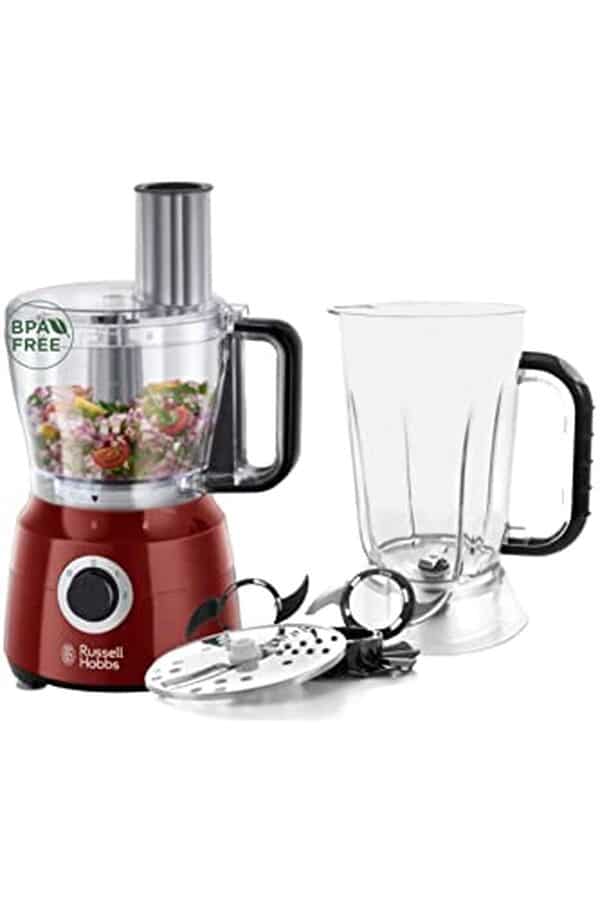 Découvrez notre test complet du robot multifonction Desire rouge 600W de Russell Hobbs : un appareil alliant puissance, esthétisme et praticité pour toutes vos préparations culinaires.