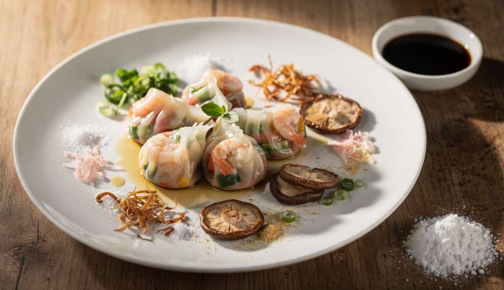 Recette Facile : ha Kao aux crevettes et légumes Gourmands