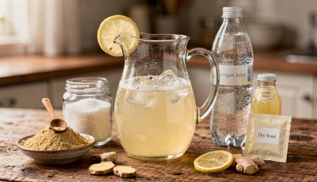 Ginger beer maison : recette facile et rapide
