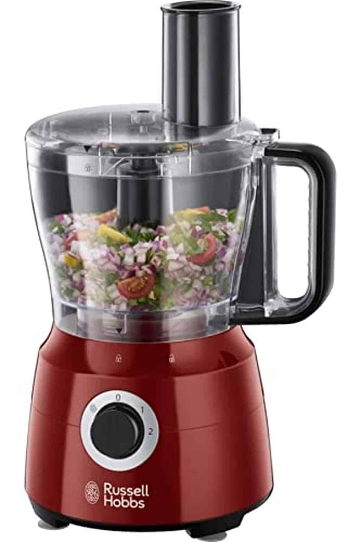 Test du robot multifonction Desire rouge 600W de Russell Hobbs