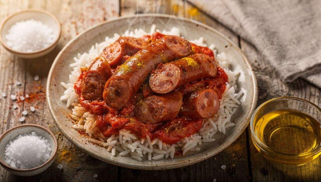 Recette authentique de rougail saucisses