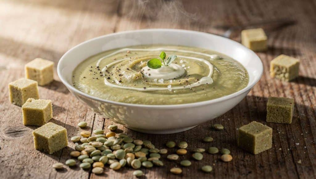 Velouté de pois cassés au Companion : recette facile et savoureuse
