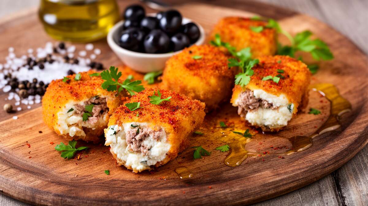 Croquettes de thon, ricotta et olives : une recette savoureuse