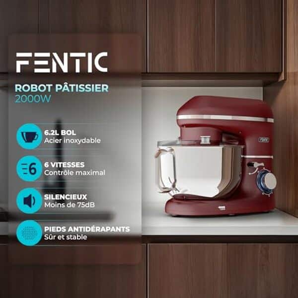 Découvrez le fentic 2000W dans notre test complet : performance, accessoires et design séduisant pour un appareil haute puissance en cuisine.