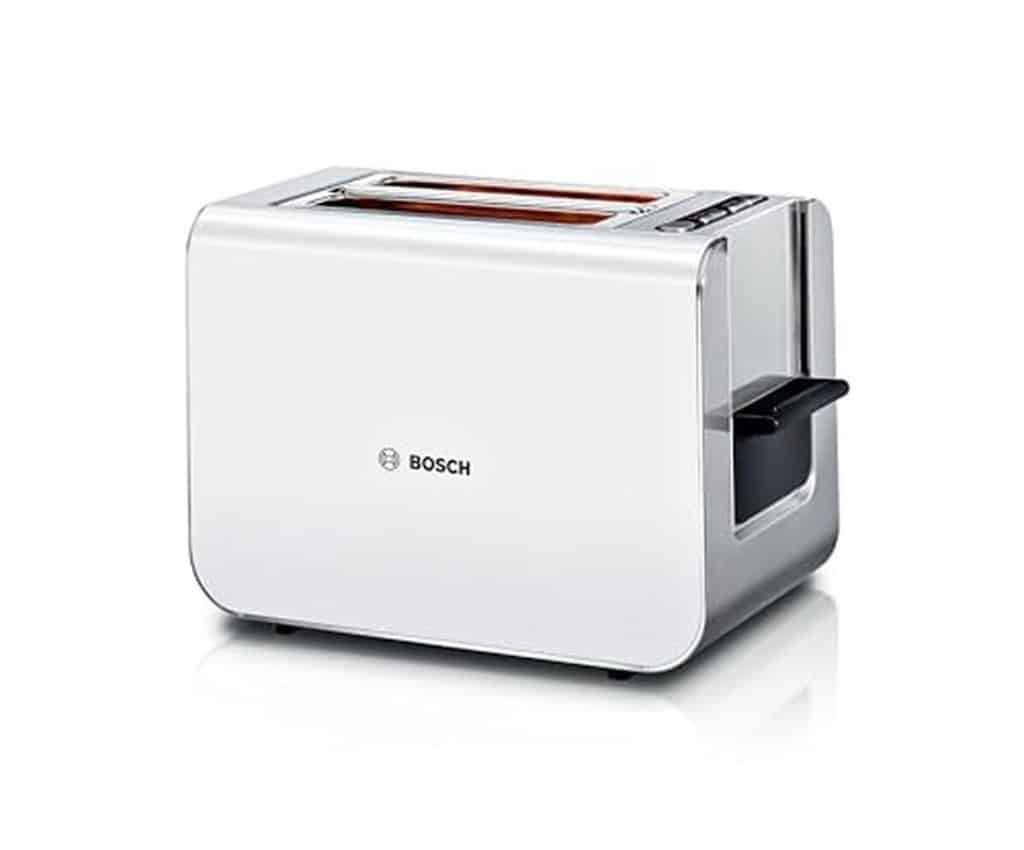 Test Bosch Styline tat8611n : polyvalence et design en un grille-pain 800 W