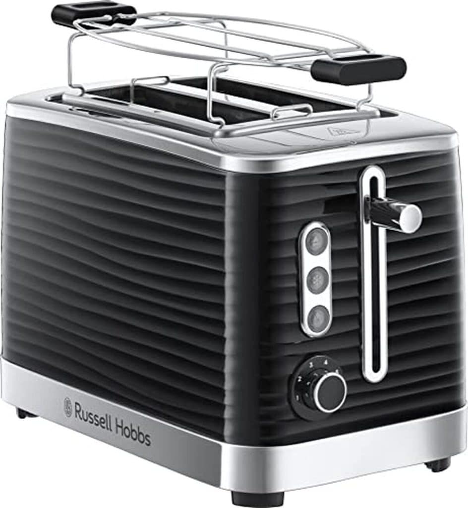 Test : grille-pain Russell hobbs inspire noir, 2 fentes xl