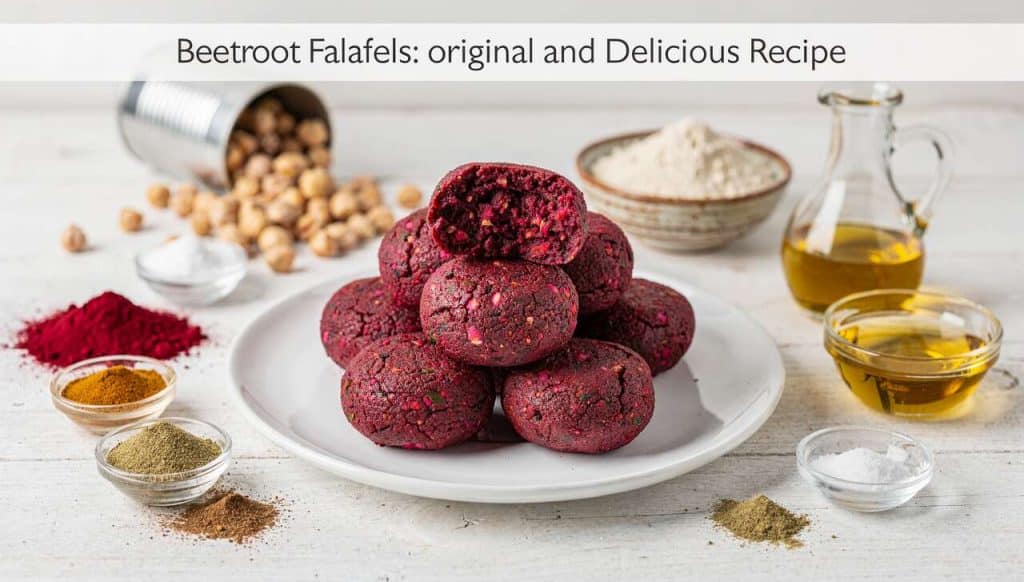 Falafels de betterave : recette originale et savoureuse