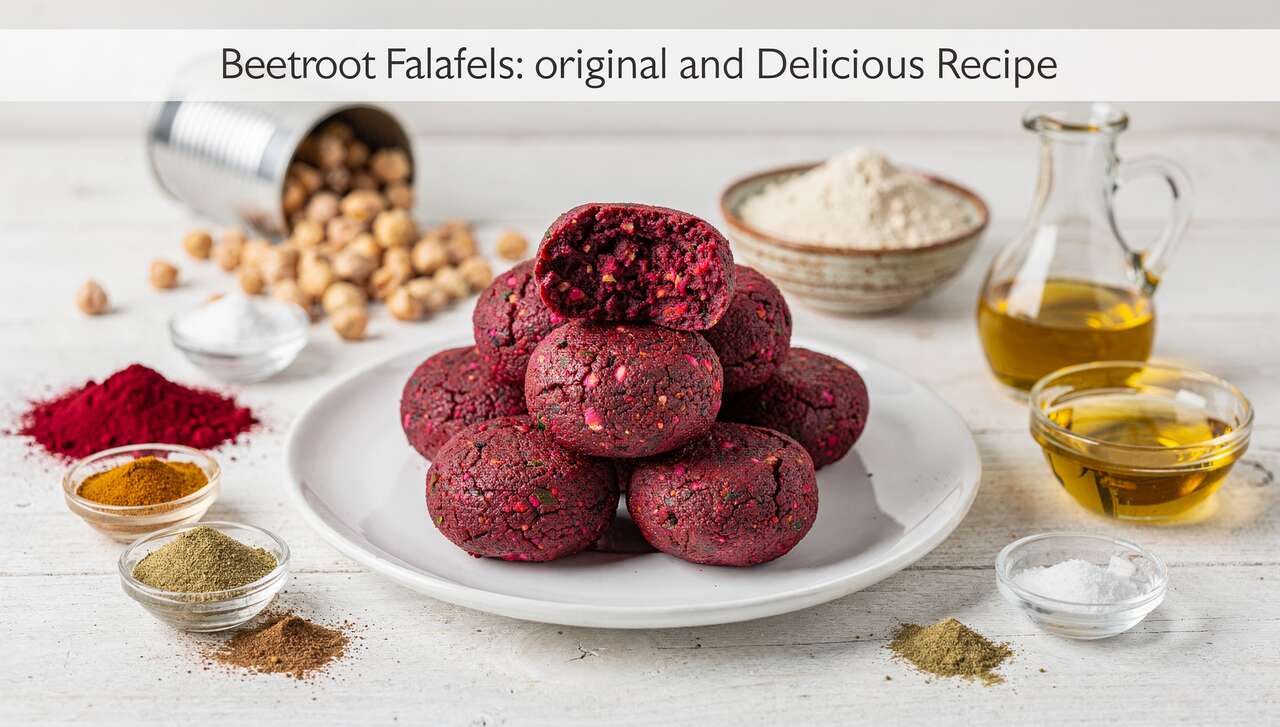 Falafels de betterave : recette originale et savoureuse