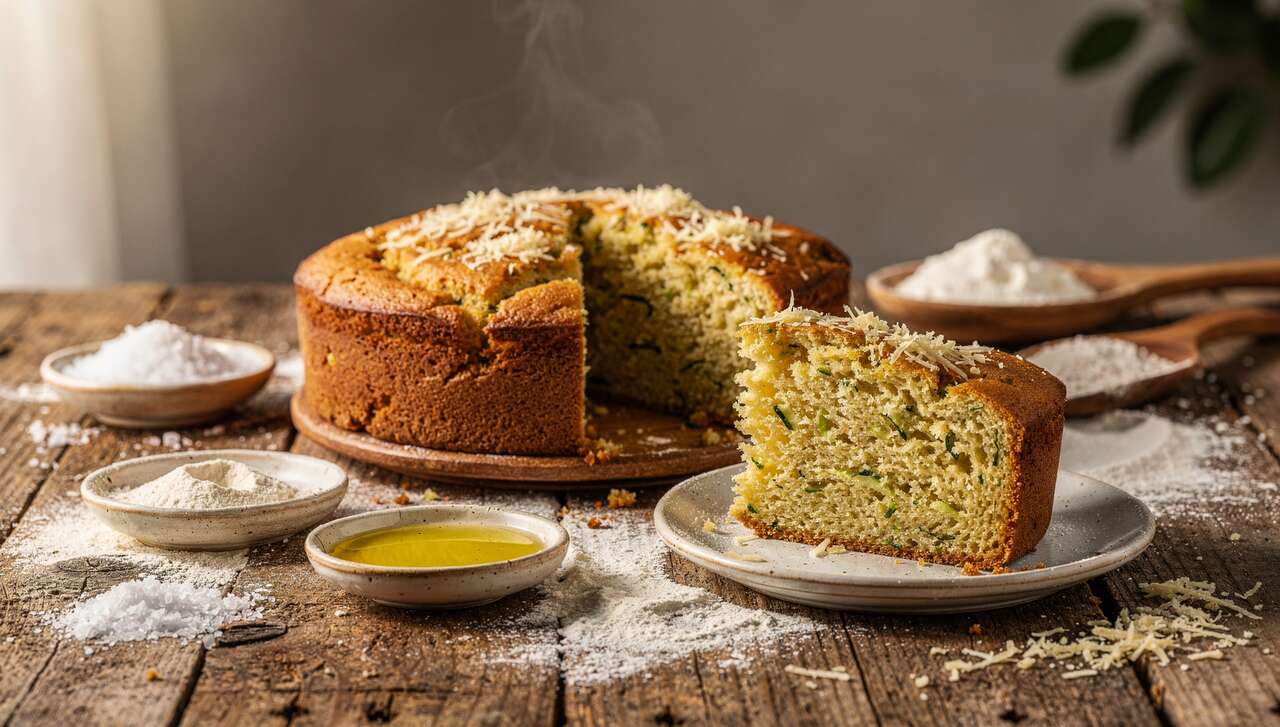 Cake léger aux courgettes : recette facile