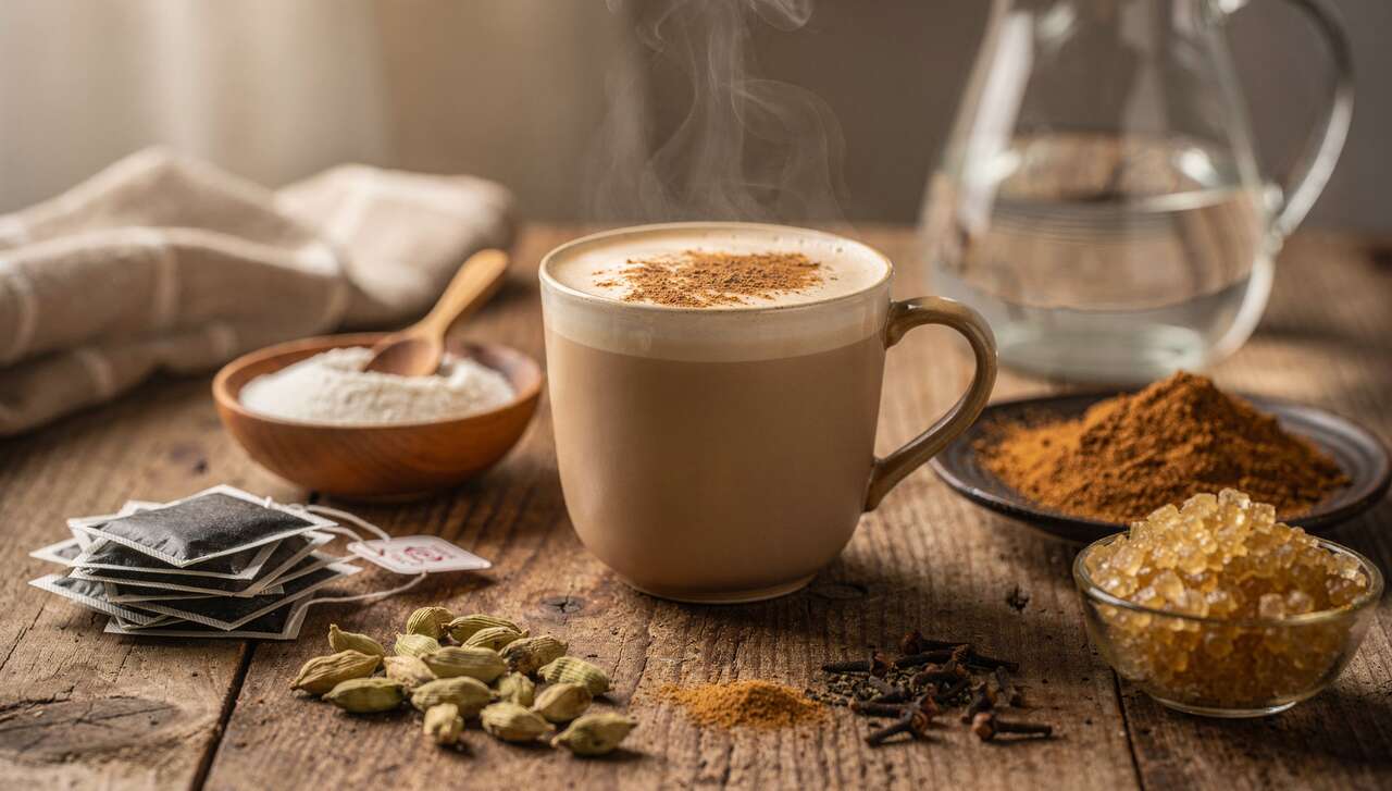 Chai latte maison : recette simple et délicieuse