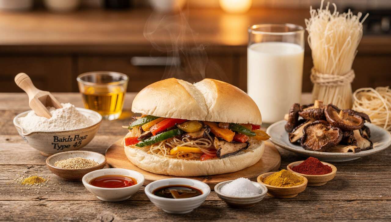 Brioche vapeur farcie aux légumes : recette savoureuse