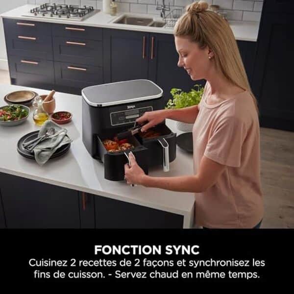 Découvrez notre test complet de la friteuse à air ninja Foodi DualZone, une innovation culinaire pour des plats savoureux et sains.