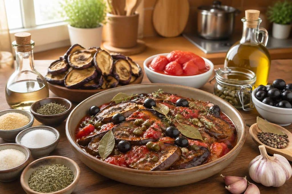 Recette d'aubergines à la provençale en conserve