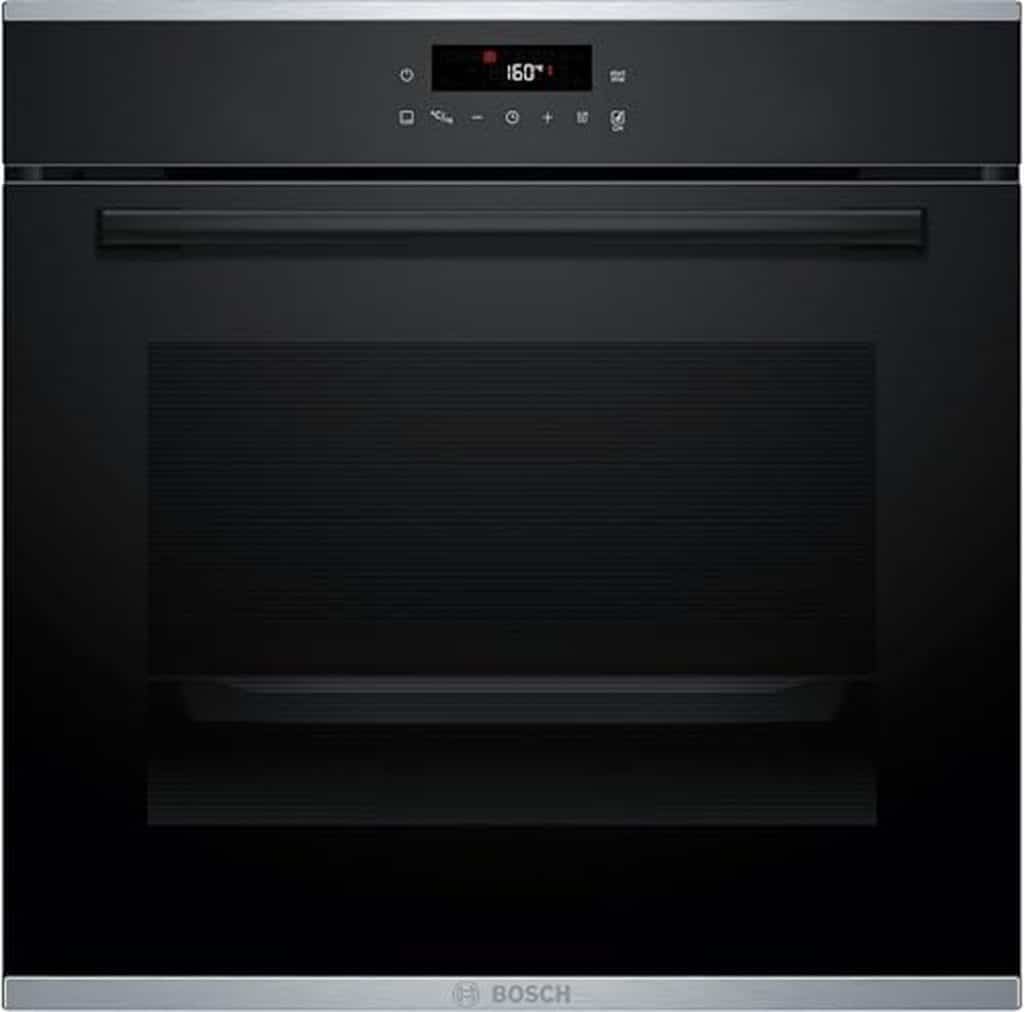 Test du four encastrable Bosch HBA272BB3 : pyrolyse auto-nettoyage et air chaud 3D