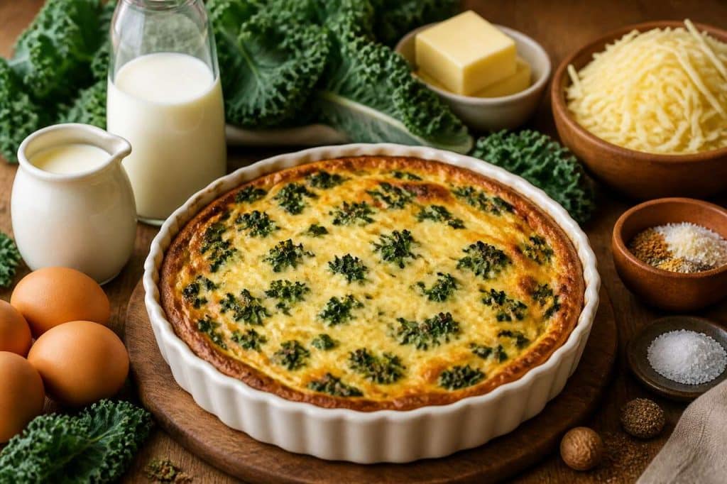 Flan Au Kale : recette facile et savoureuse