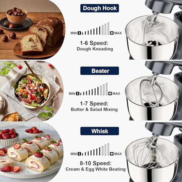 Découvrez le pouvoir et la polyvalence du robot pâtissier Camic. Un allié incontournable pour réussir toutes vos recettes en cuisine.