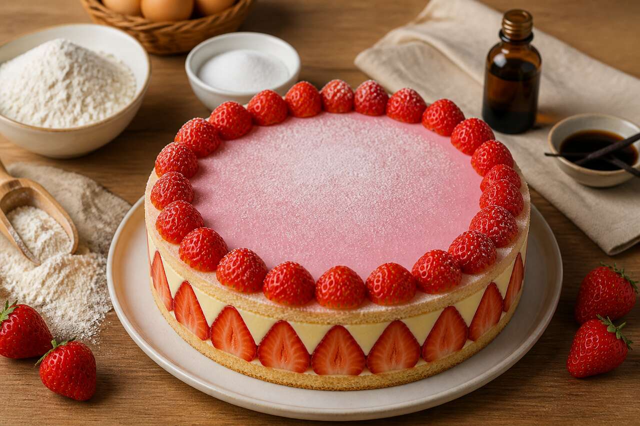 Recette du fraisier : le classique de la pâtisserie française