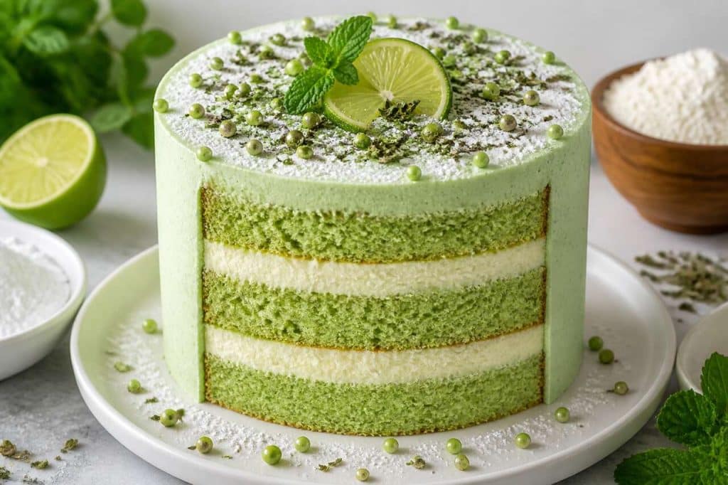 Recette du layer cake façon mojito