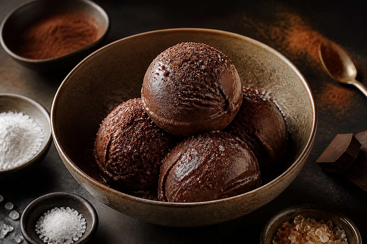 Recette de sorbet au chocolat maison