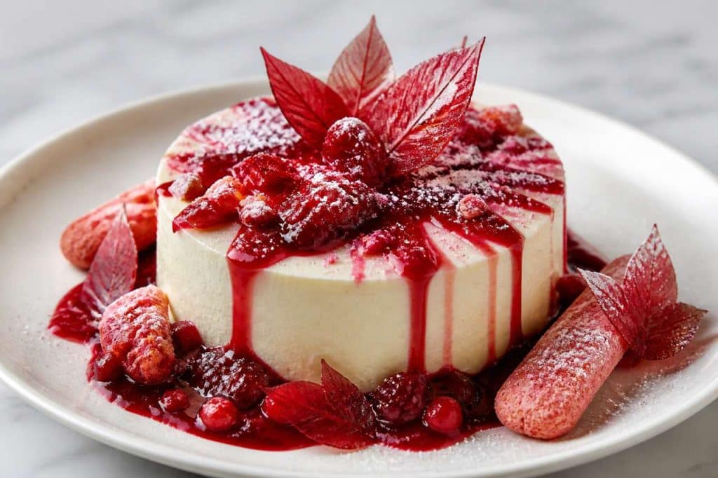 Recette d'entremets vanille et fruits rouges