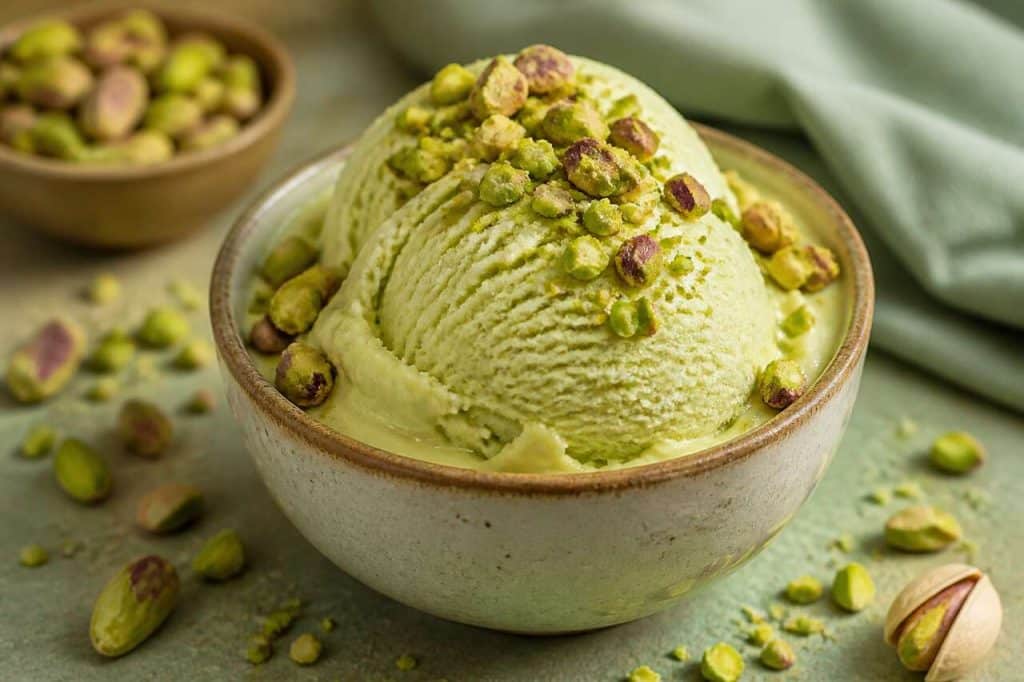 Recette de glace à la pistache maison