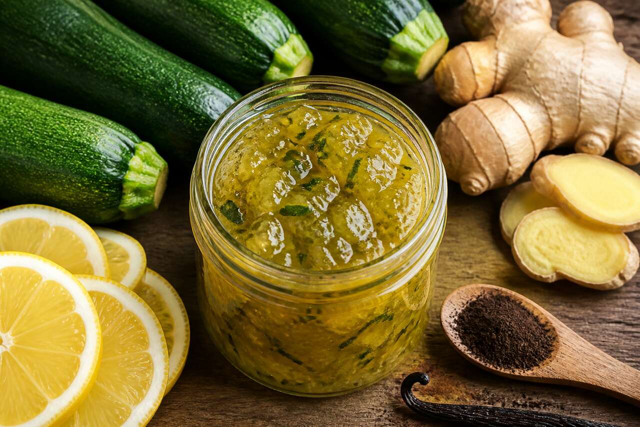 Confiture de courgettes au gingembre : l'alternative gourmande
