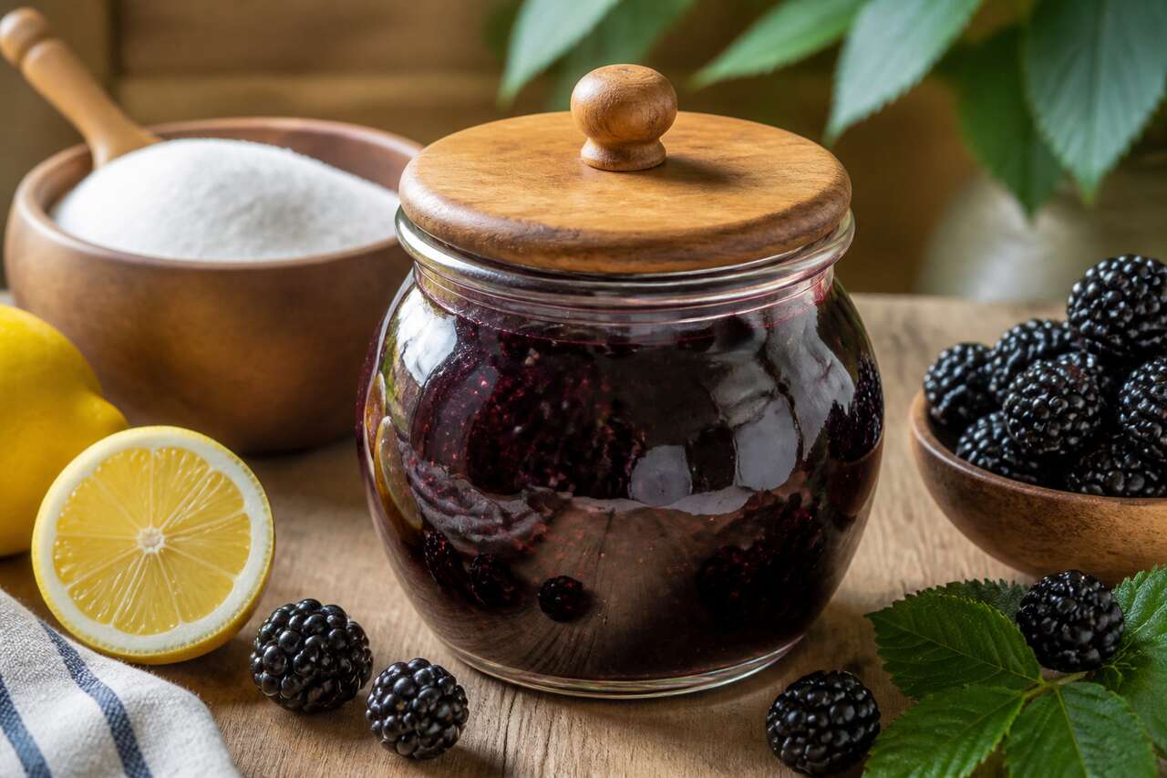 Confiture de mûres maison : recette facile et rapide