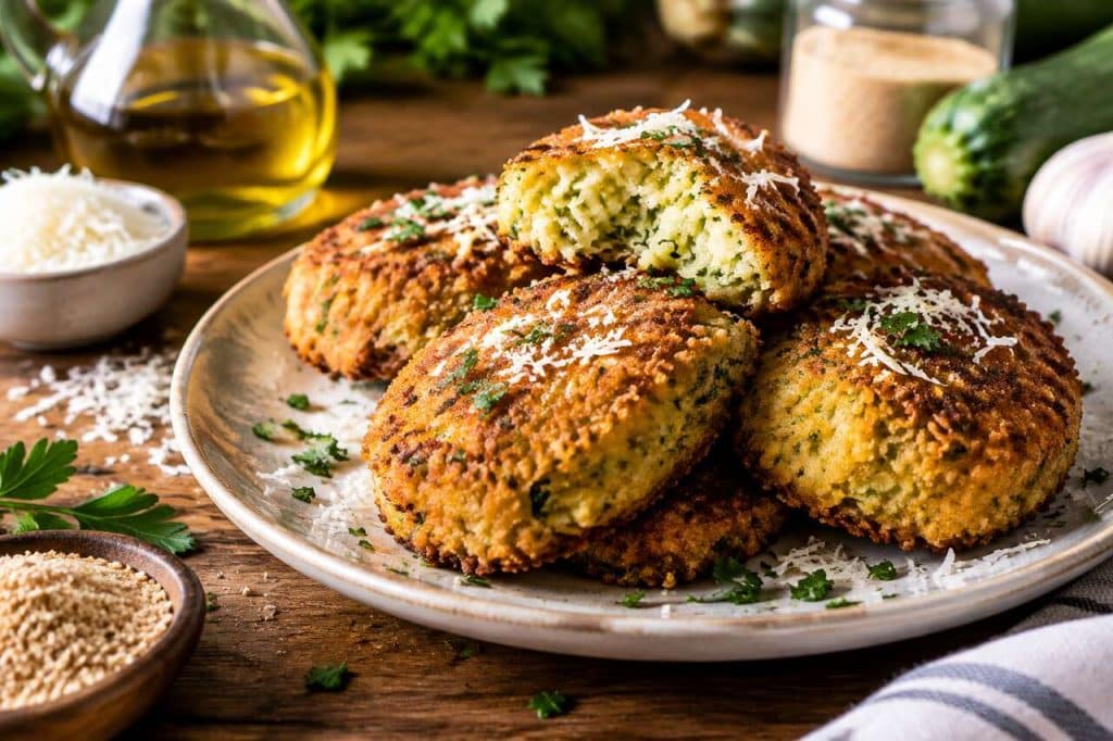 Croquettes de courgettes au parmesan : recette facile et savoureuse
