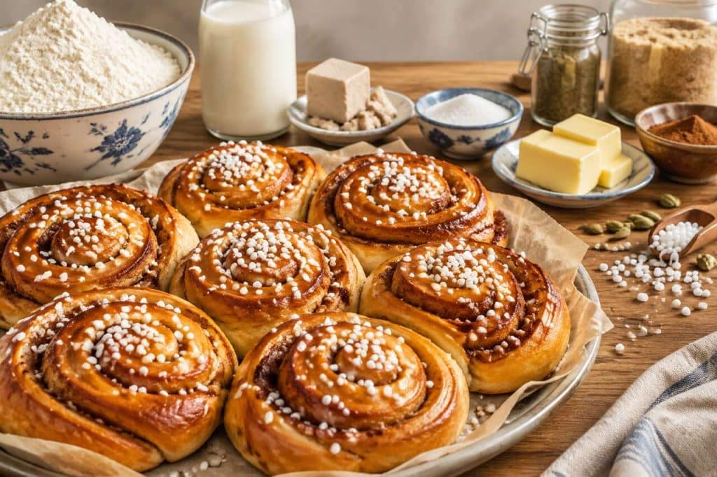 Recette de kanelbullar : la brioche suédoise à la cannelle