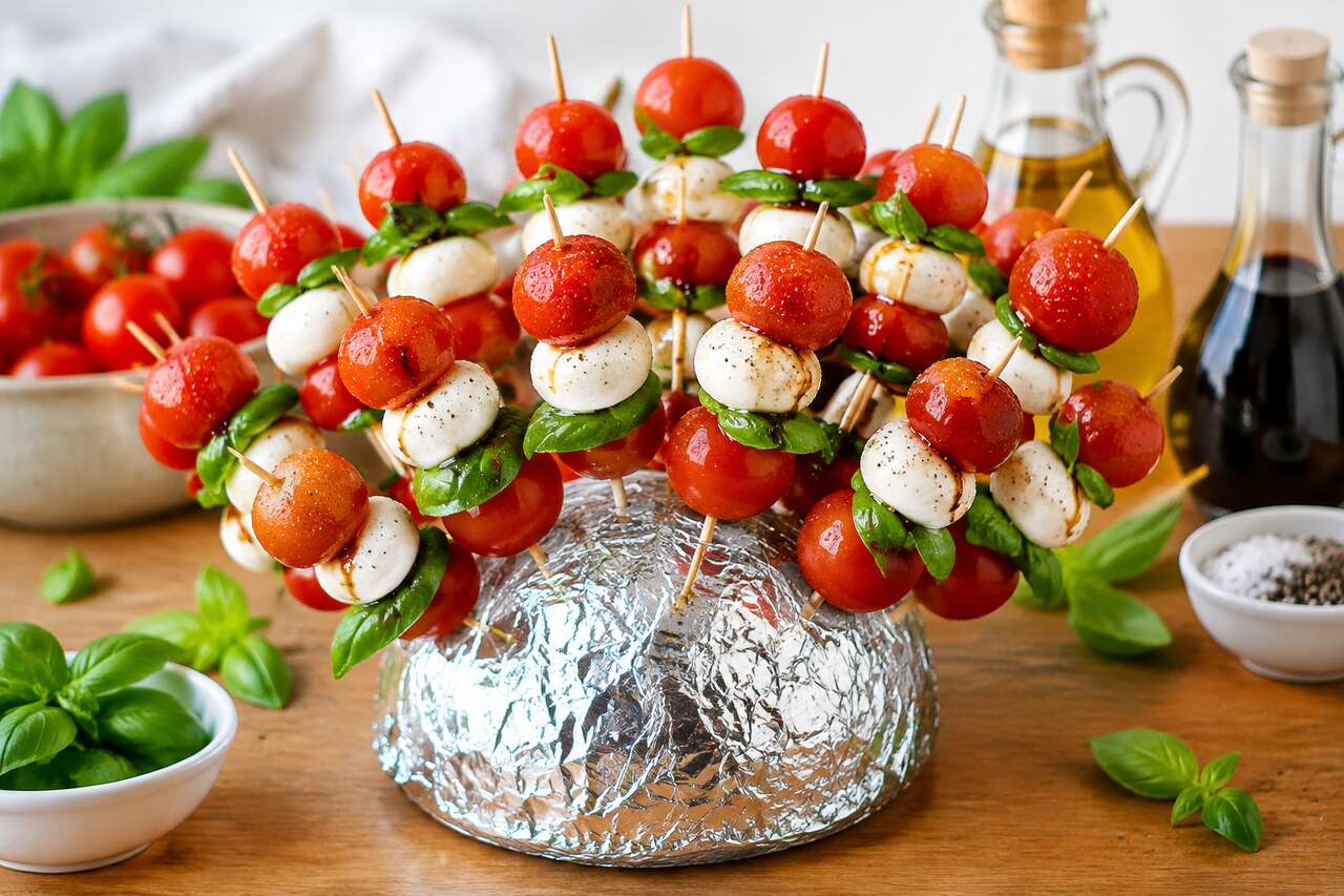Sucettes de tomates cerise : recette apéritive facile